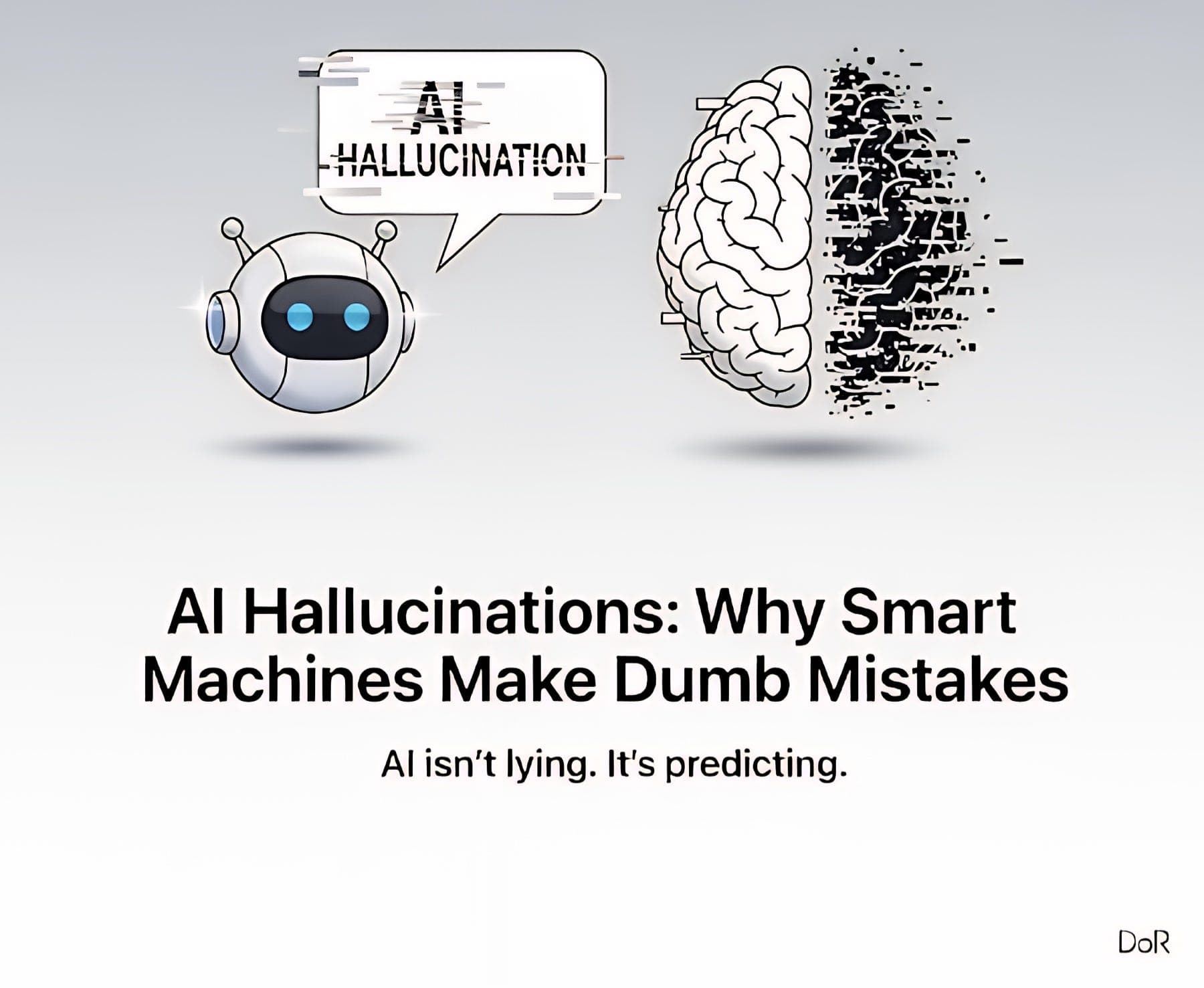 AI Hallucinations Explained: Why Smart Machines Make Dumb Mistakes